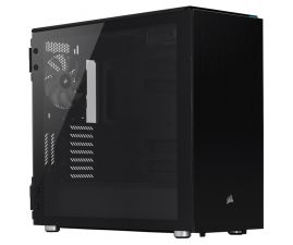 Corsair CC-9011167-WW Carbide Serisi 678C Temperli Cam Yan Panel Mid Tower Bilgisayar Kasası, Siyah