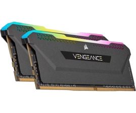 Corsair Vengeance RGB Pro SL CMH16GX4M2Z3600C16 16GB (2x8GB) DDR4 3600MHz CL16 Siyah Gaming (Oyuncu) Ram