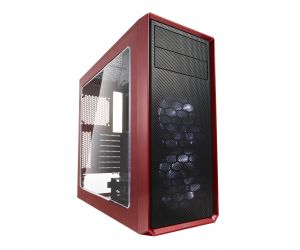 Fractal Design Focus G Kırmızı Bilgisayar Kasası (FD-CA-FOCUS-RD-W)
