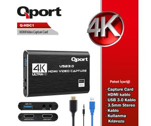 Qport HDMI CAPTURE KART (Q-HDC1)