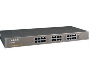 Tp-Link 24-Port 10/100/1000 Gigabit Yönetilemez Rackmount Switch TL-SG1024