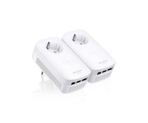 Tp-Link TL-PA8030P AV1300 3-Port Gigabit Passthrough Powerline Starter Kit