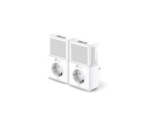 Tp-Link TL-PA7020P KIT AV1000 2-port Gigabit Passthrough Powerline Starter Kit