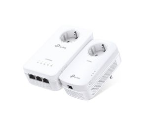 Tp-Link TL-WPA8630P KIT AV1200 Gigabit Passthrough Powerline ac Wi-Fi Kit