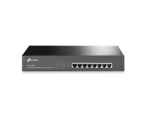 Tp-Link 8-Port 10/100/1000 Gigabit Desktop/Rackmount Switch with 8-Port PoE+ TL-SG1008MP