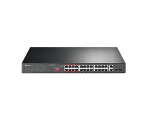 Tp-Link 24 PORT 250W 10/100 YÖNETİLEMEZ POE SWITCH TL-SL1226P