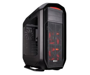 Corsair CC-9011063-WW Graphite Serisi 780T Pencereli Yan Panel Full Tower Bilgisayar Kasası, Siyah