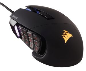 Corsair MOUSE-CH-9000231-EU Corsair Scimitar RGB Optical MOBA/MMO Gaming Mouse Black