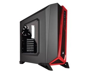 Corsair Carbide Series SPEC-ALPHA Mid-Tower Gaming Case, Black & Red