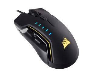Corsair Gaming Glaive RGB Alüminyum Optik 16000DPI Siyah Gaming Mouse