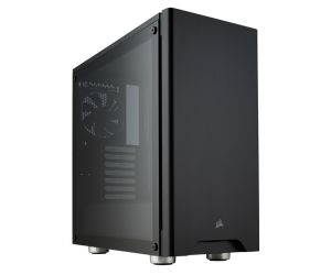 Corsair CC-9011132-WW Carbide Serisi 275R Temperli Cam Yan Panel Mid Tower Oyuncu Bilgisayar Kasası, Siyah