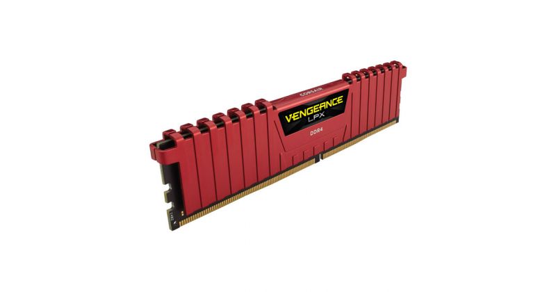 Corsair Vengeance LPX Kırmızı 8GB 2400MHz CL16 DDR4 Ram