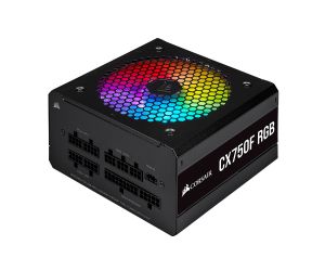 Corsair CX750F RGB CP-9020218-EU 750W 80 Plus Bronze RGB Siyah Full Modüler Power Supply