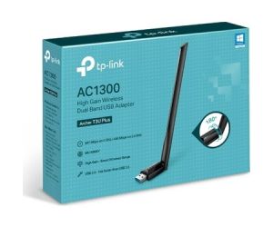 Tp-Link Archer T3U Plus AC 1300Mbps High Gain Wireless Dual Band USB Adapter