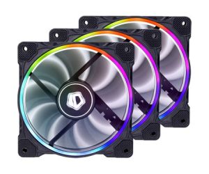 ID-Cooling ZF-12025 RGB Trio 4Pin PWM 120mm Kasa Fanı