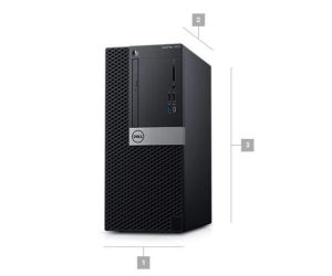 Dell OptiPlex 7070 MT Ci5-9500 3,00 GHz 8GB 1TB HDD Ubuntu N003O7070MT_UBU