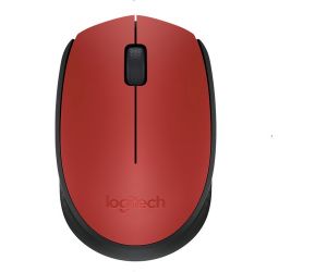 Logitech M171 Kablosuz Nano 1000DPI Kırmızı Mouse 910-004641