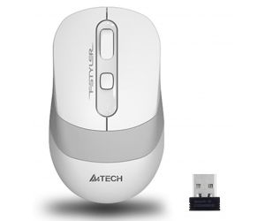A4 Tech Kablosuz Optik Nano 2000DPI Beyaz Mouse FG10-BEYAZ
