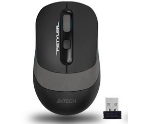 A4 Tech FG10 Kablosuz Optik Nano 2000DPI Siyah Gri Mouse FG10-GRI