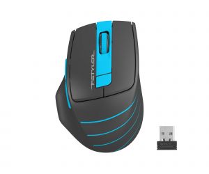 A4 Tech FG30 Kablosuz Optik Nano 2000DPI Siyah Mavi Mouse FG30-MAVI