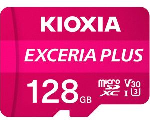 Kioxia 128GB microSD EXCERIA PLUS MicroSD UHS1 R98 LMPL1M128GG2