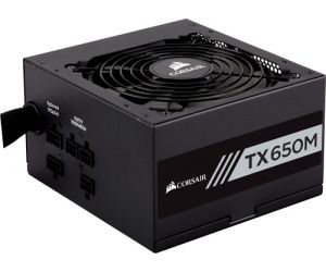 Corsair PSU-CP-9020229-EU TX650M — 650 Watt 80 Plus® Gold Sertifikalı PSU
