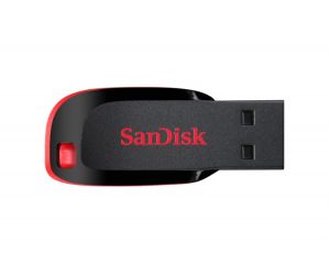 Sandisk 16GB Cruzer Blade USB 2.0 Siyah USB Bellek SDCZ50-016G-B35