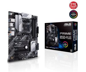 Asus Prime B550-PLUS 4600mhz RGB AM4 Ryzn D4 ATX Anakart
