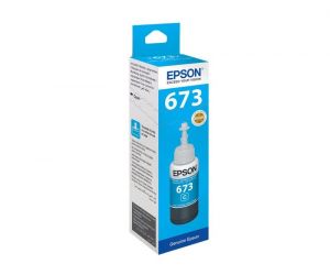 Epson T6732 Cyan Şişe Mürekkep Kartuş 70ml C13T67324A