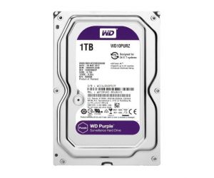 Western Digital 1TB Purple 3.5’’ 64MB Sata 6Gb/s 7/24 Güvenlik Disk WD10PURZ