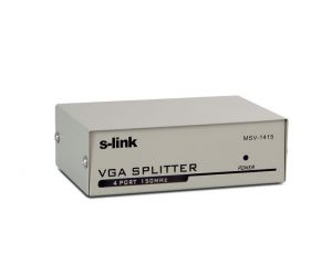 S-Link 4 VGA 150Mhz Monitör Çoklayıcı MSV-1415