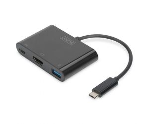 Digitus USB-C To HDMI 3-port Adapter DA-70855
