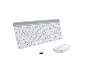 Logitech MK470 İnce Kablosuz Klavye Mouse Set-Beyaz 920-009436