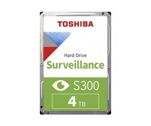 Toshiba 4TB S300 5400RPM SATA 3.0 5400MB 128MB 3.5'' Dahili Disk HDWT840UZSVA
