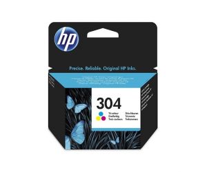 HP Renkli (3 Renk) Mürekkep Kartuş (304) N9K05AE