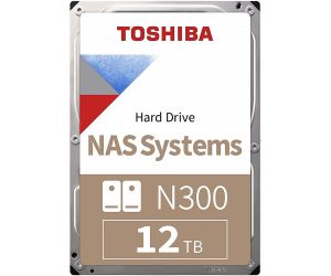 Toshiba 12TB N300 7200RPM 7/24 Nas Diski HDWG21CUZSVA