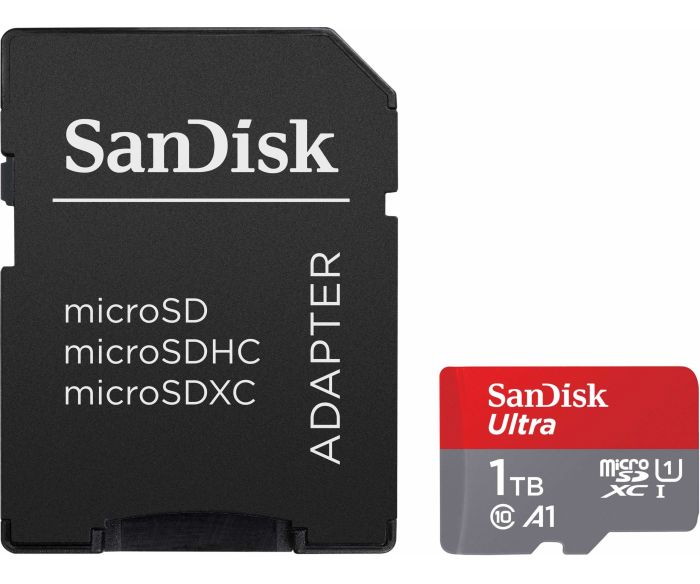 Sandisk 1TB Ultra® microSDXC 120MB/s A1 Class 10 UHS-I | Harcialem.com