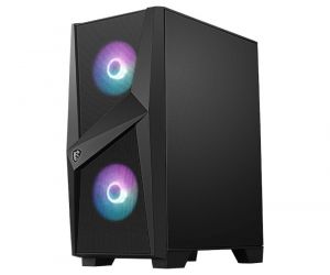 MSI Mag Forge 100M 2x12cm RGB + 12cm FAN Midi Tower Temperli Gaming ATX Kasa