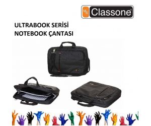 Classone 13-14-15.6'' Ultracase Serisi Siyah Notebook Çantası UL160