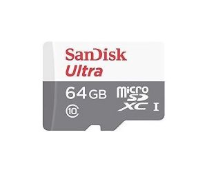 Sandisk Ultra 64GB 100MB/S SDXC Hafıza Kartı SDSQUNR-064G-GN3MN