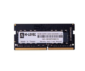 Hi-Level 16GB DDR4 3200Mhz SODIMM 1.2V CL22 Notebook Ram (Bellek) HLV-SOPC25600D4/16G