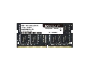 Team Elite 16GB (1x16GB) 3200MHz CL22 DDR4 Notebook Ram TED416G3200C22-S01