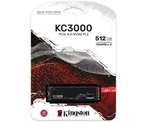 Kingston KC3000 512 GB PCIe 4.0 x4 M.2 SSD SKC3000S/512G