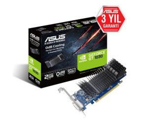 Asus NVIDIA GeForce 2 GB DDR4 64 Bit Ekran Kartı GT1030-SL-2GD4-BRK
