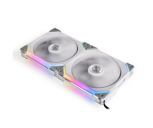 Lian Li UNI Fan SL140 Black 2x140mm RGB PWM Siyah Kasa Fanı