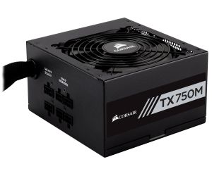 Corsair TX-M Serisi (2021) TX750M 750W 80+ Gold Yarı Modüler Power Supply CP-9020230-EU