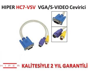 Hiper HC7-VSV VGA/S-VIDEO ÇEVİRİCİ