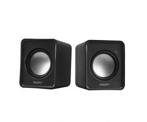 Snopy 2+0 6W Siyah USB Taşınabilir Hoparlör SN-66