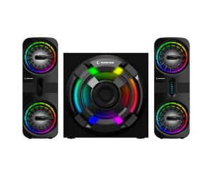 Rampage Shard 2+1 80W USB+HDMI+Bluetooth+FM RGB LED Gaming Hoparlör RMS-311