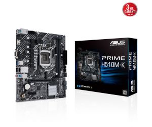 Asus Prime H510M-K 1200P DDR4 Usb 3.2 64 GB SATA3 Micro ATX Anakart